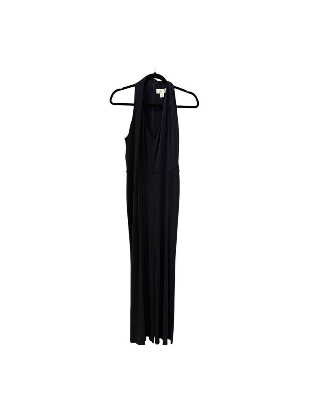 Michael Kors Jumpsuit, Size M, Navy, V-Neck, Good Condition.